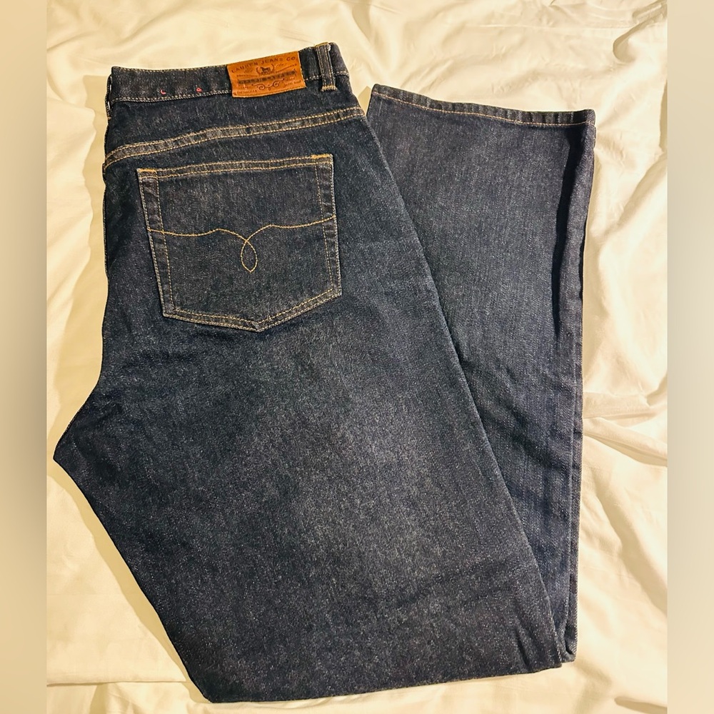 LRL Lauren Ralph Lauren Jeans size 14 dark blue denim classic straight cotton